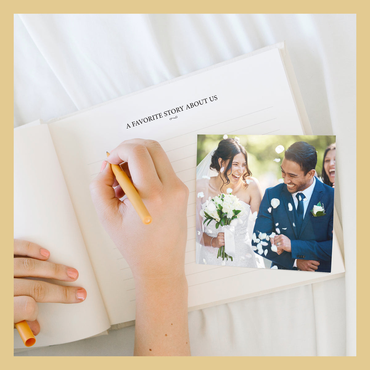 Anniversary Journal | Printed Cover: Tie The Knot | Available Personalized