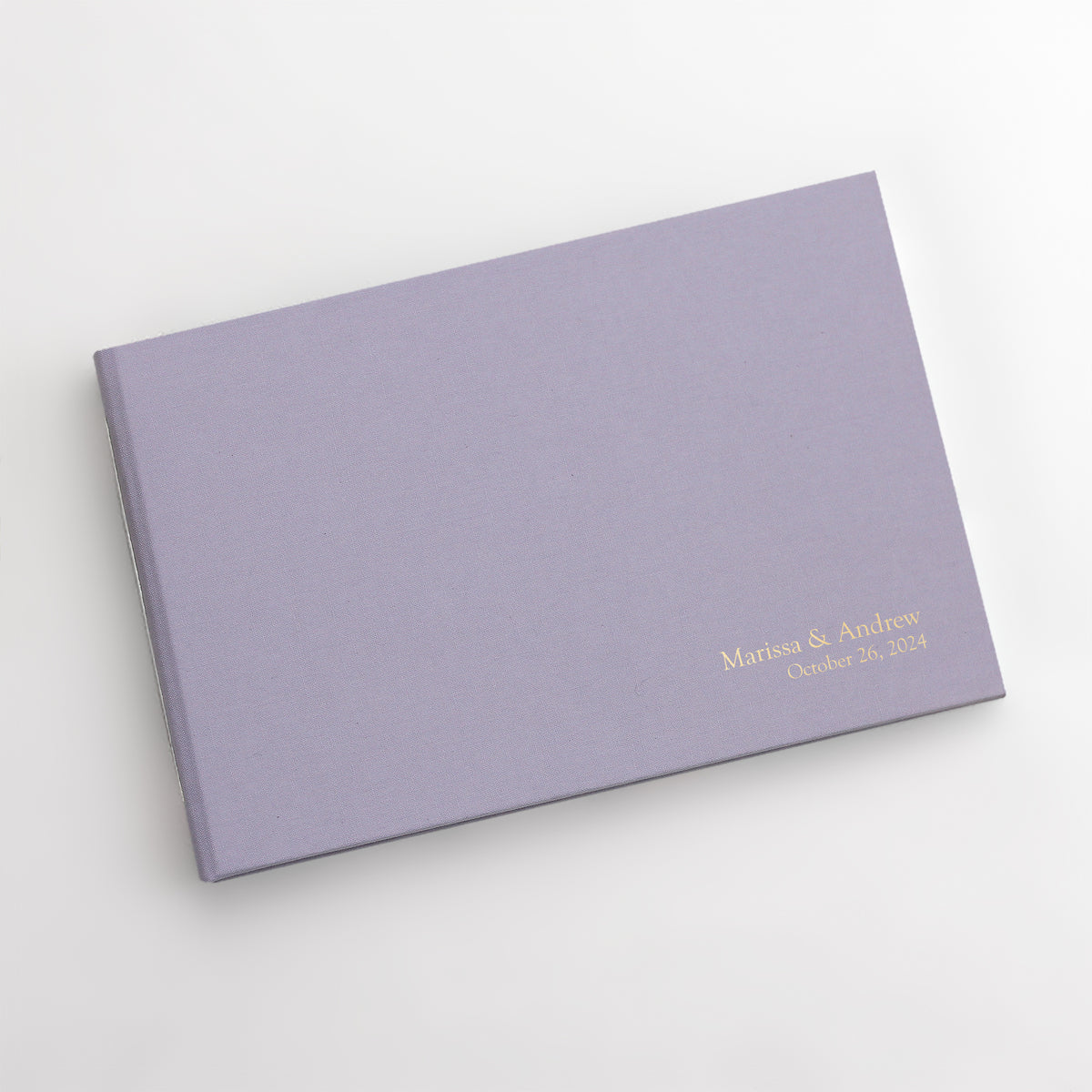Classic Guestbook | Cover: Lavender Cotton | Available Personalized
