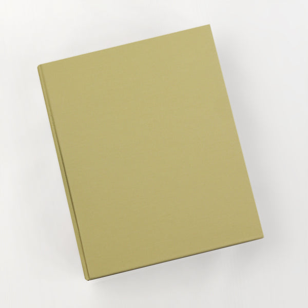 Large 8x10 Blank Page Journal, Cover: Emerald Silk