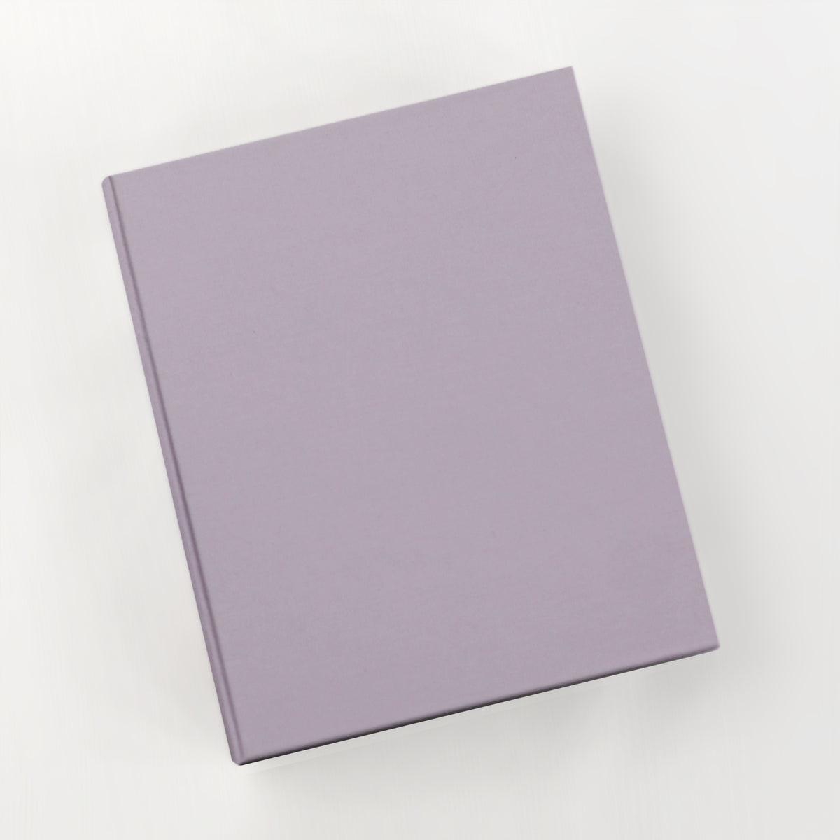 Large 8x10 Blank Page Journal | Cover: Lavender Cotton | Available Personalized