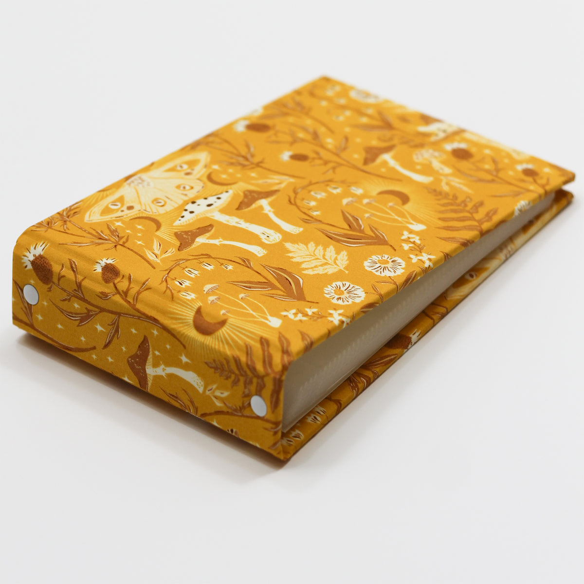 Small Photo Binder | for 4x6 Photos | with Golden Thistle Fabric Cover