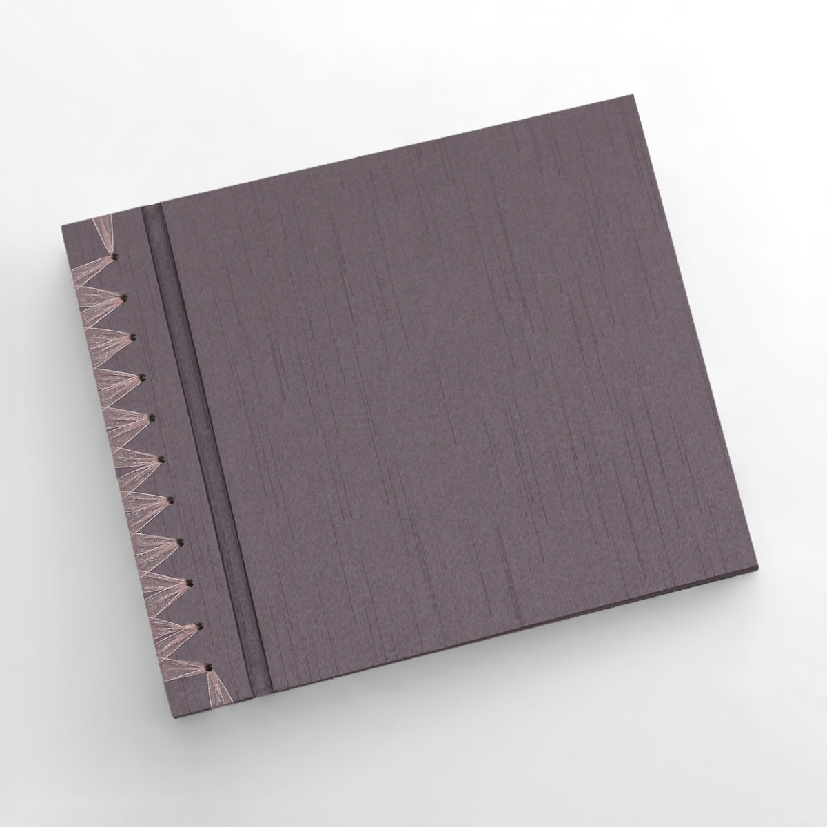 Deluxe 12 x 15 Paper Page Album | Cover: Amethyst Silk | Available Personalized