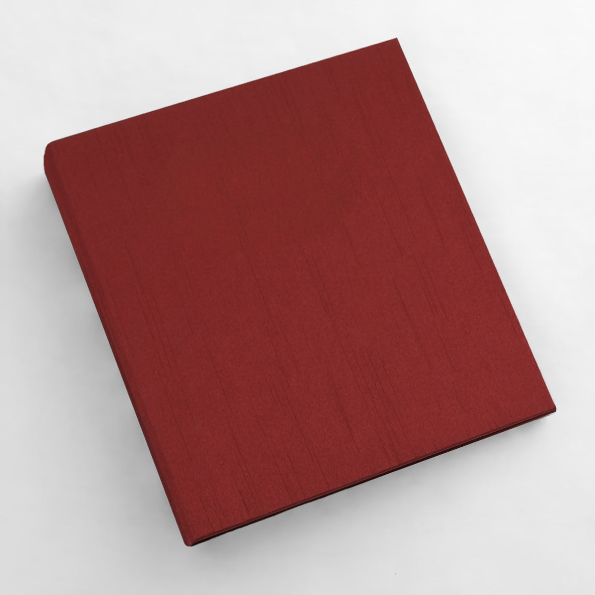 Large Photo Binder For 4x6 Photos | Cover: Garnet Silk | Available Personalized