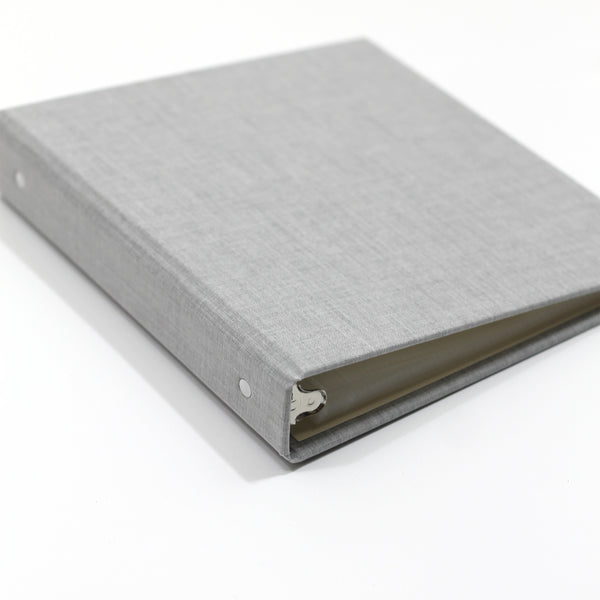 Storage Binder for Photos or Documents with Natural Linen Cover - Rag &  Bone Bindery