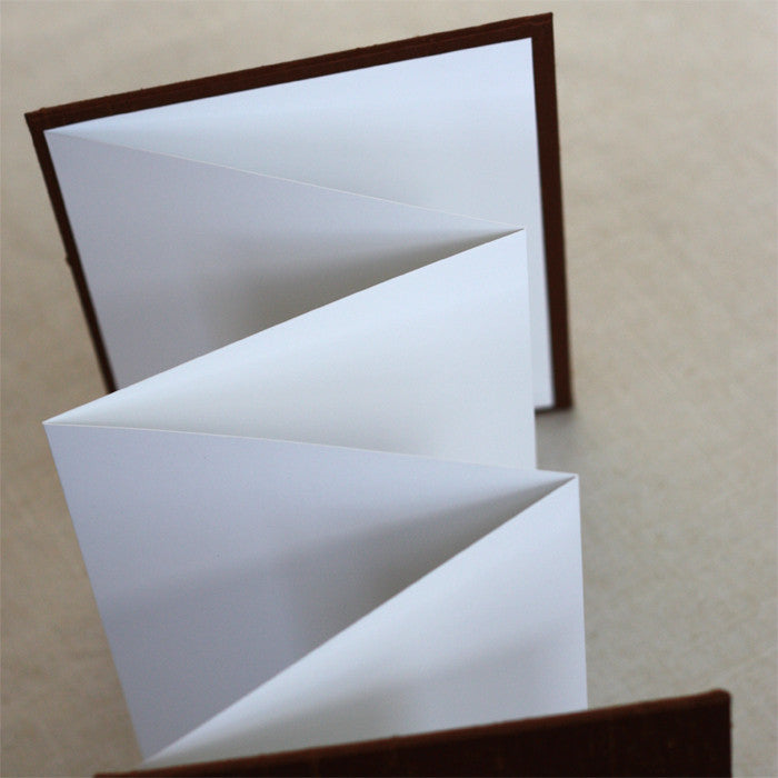 Accordion Book | Cover: Chocolate Silk | Available Personalized