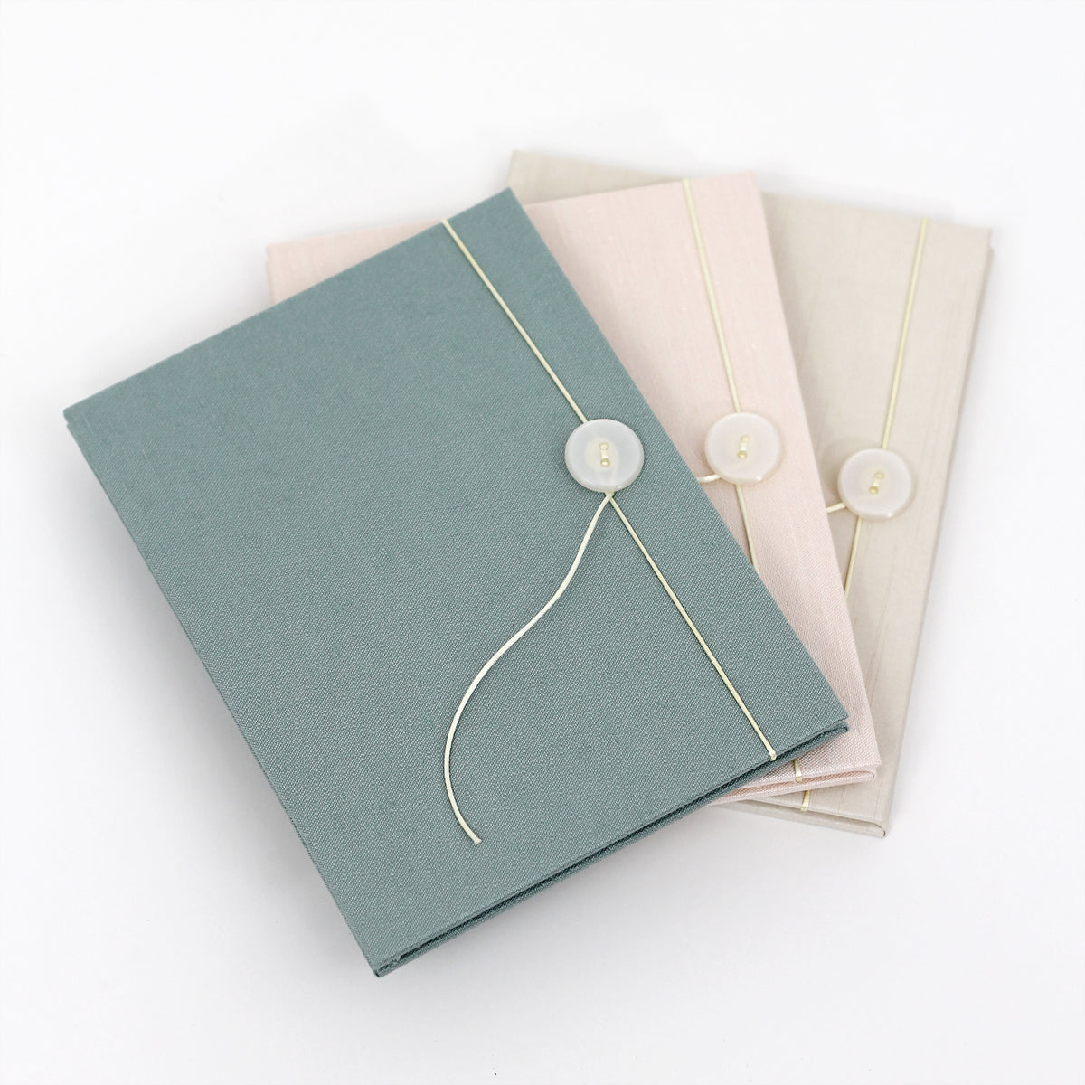 Accordion Book | Cover: Dove Gray Linen | Available Personalized