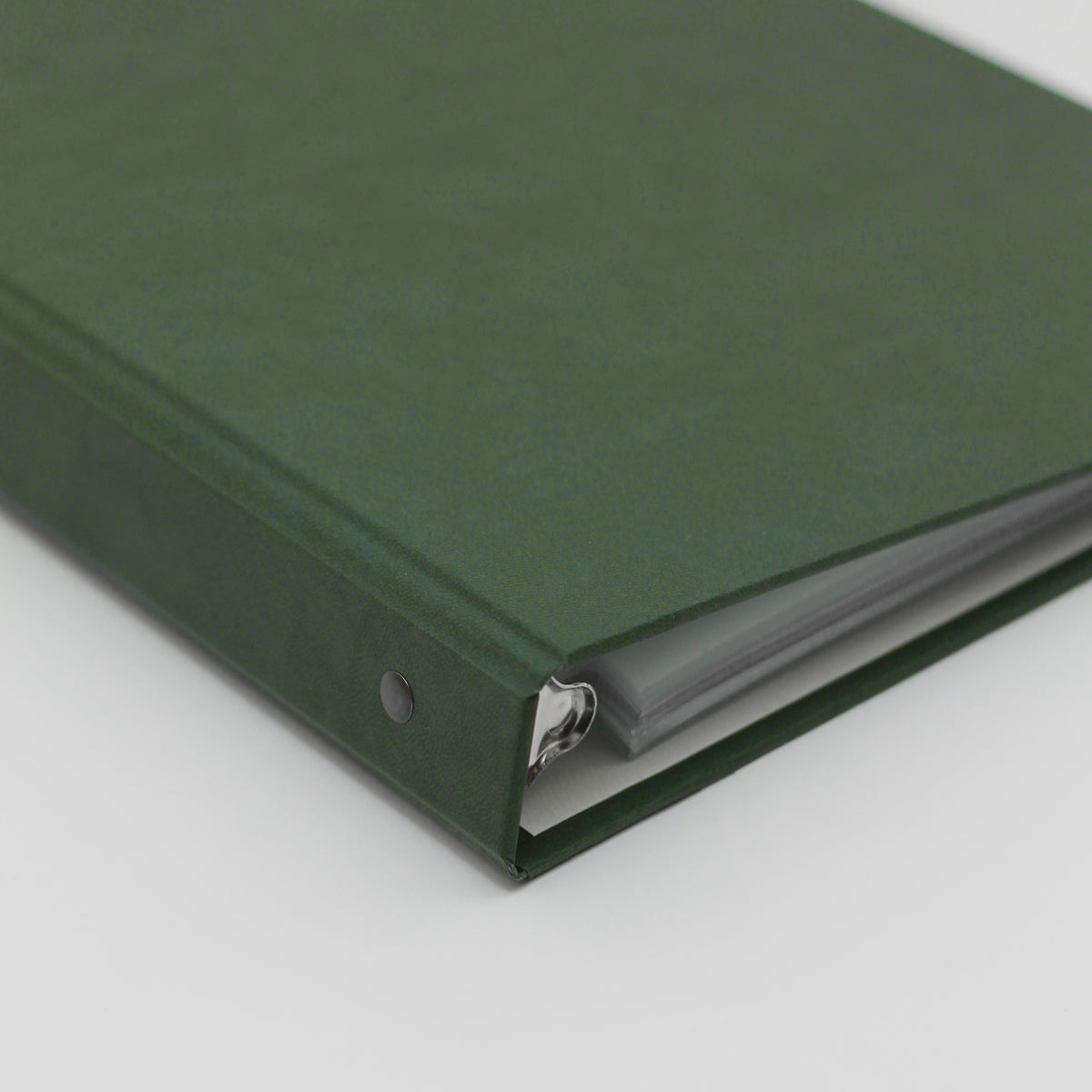 Christmas Card Album | Cover: Pine Vegan Leather | Available Personalized