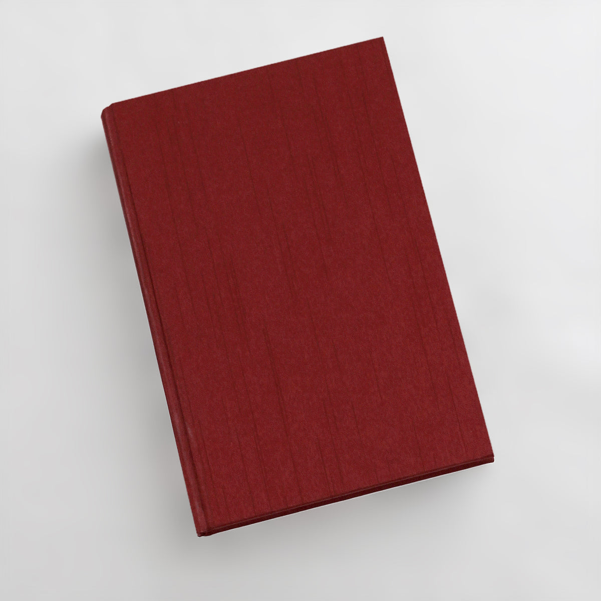 Medium 5.5x8.5 Blank Page Journal | Cover: Garnet Silk | Available Personalized