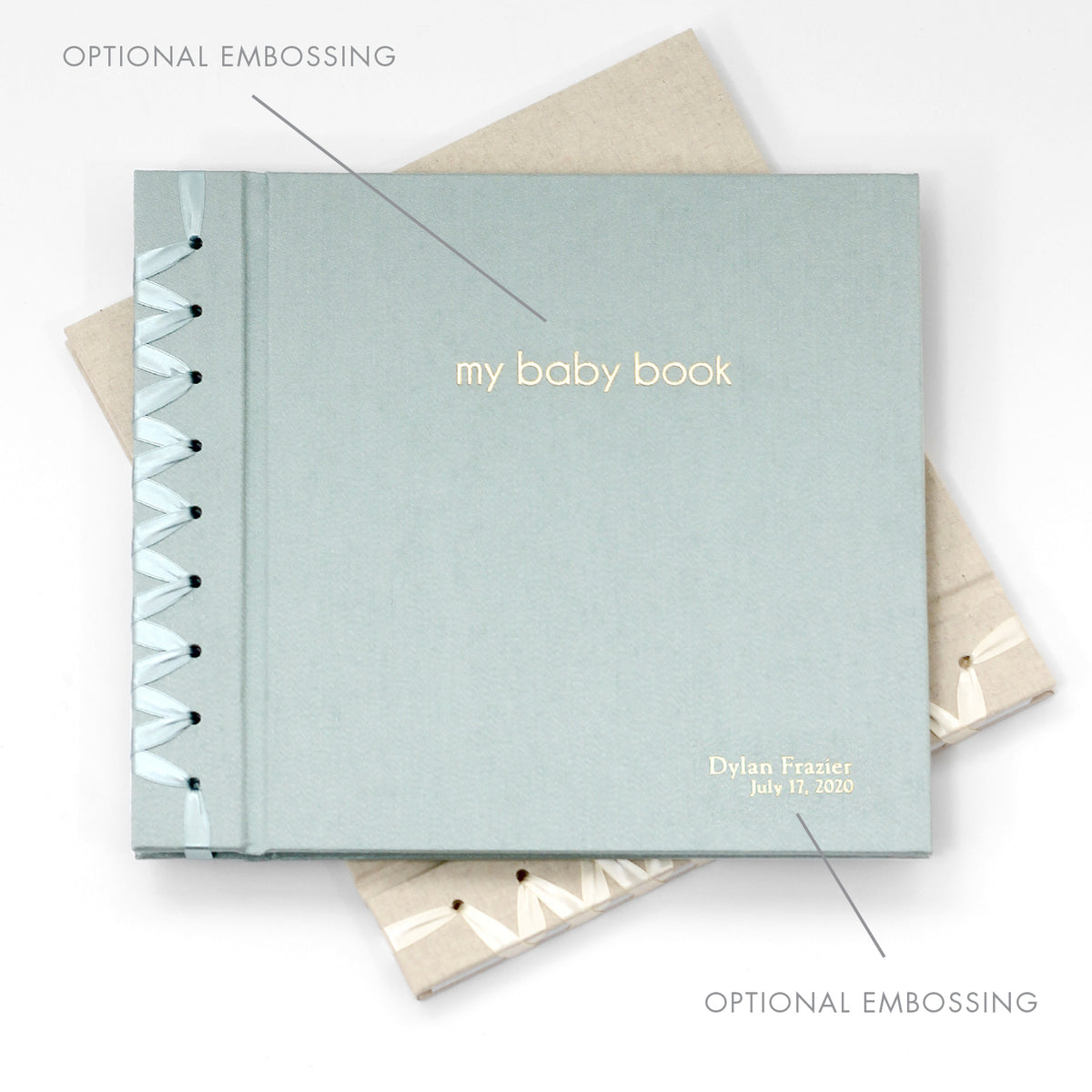 Baby&#39;s First Book | Cover: Natural Linen | Available Personalized
