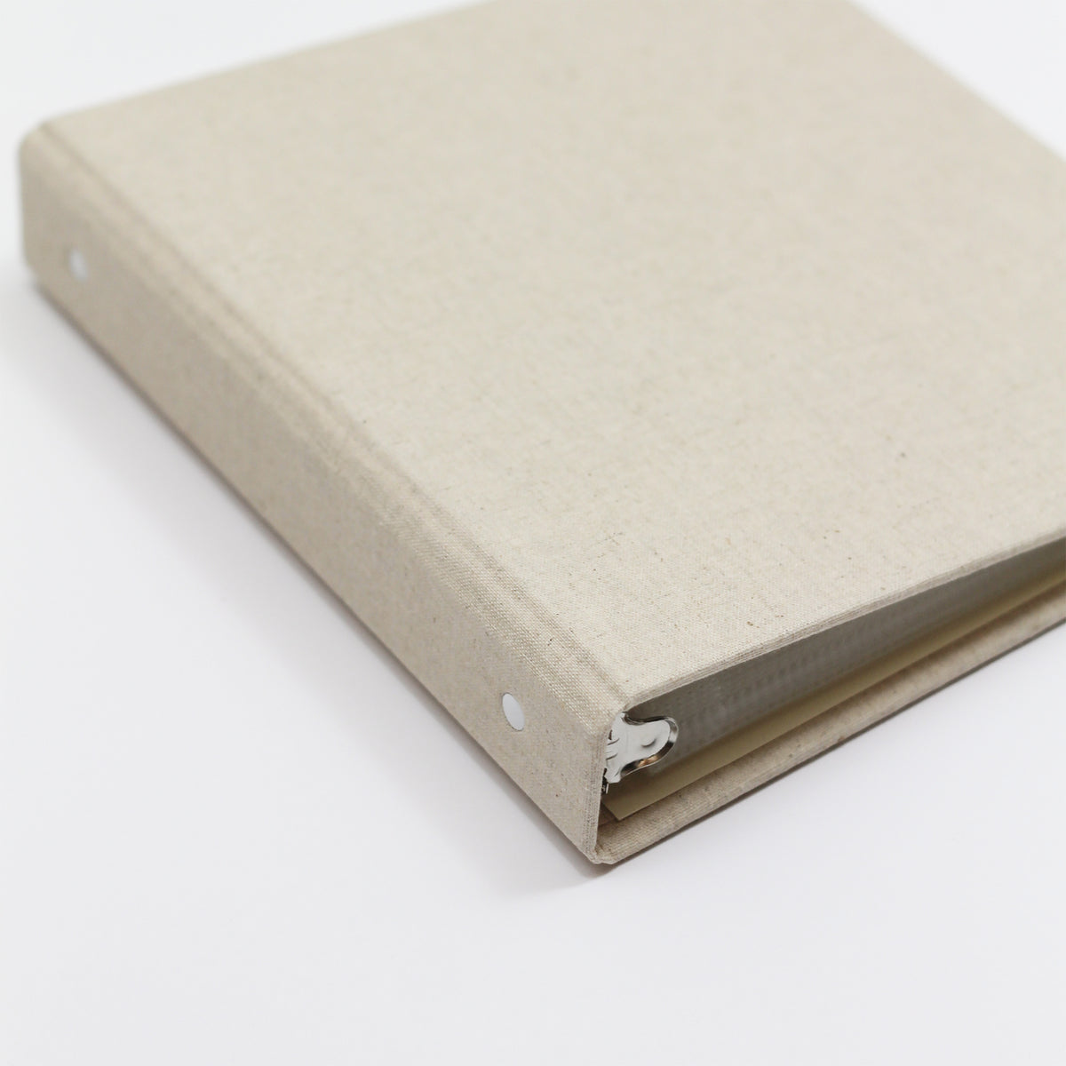 Medium Photo Binder For 4x6 Photos | Cover: Natural Linen | Available Personalized