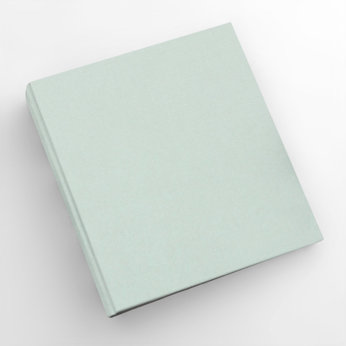 Large Photo Binder For 8x10 Photos | Cover: Pastel Blue Cotton | Available Personalized