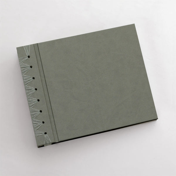 Small Paper Page Album with Natural Linen Cover - Rag & Bone Bindery