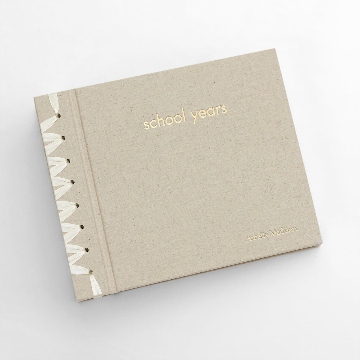 School Years with Natural Linen Cover