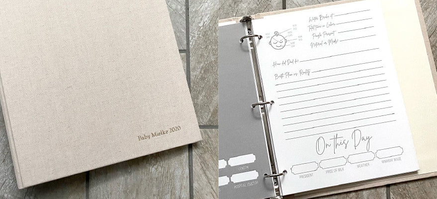 Friday, May 8th: Beautiful DIY Baby Book!