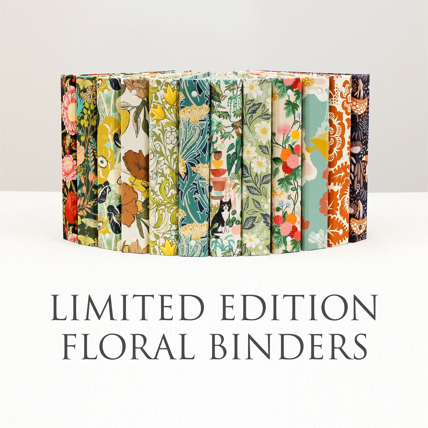 Limited Edition Floral Binders