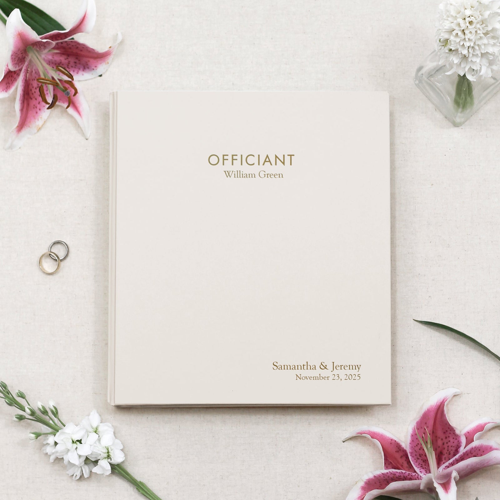 Officiant Binder
