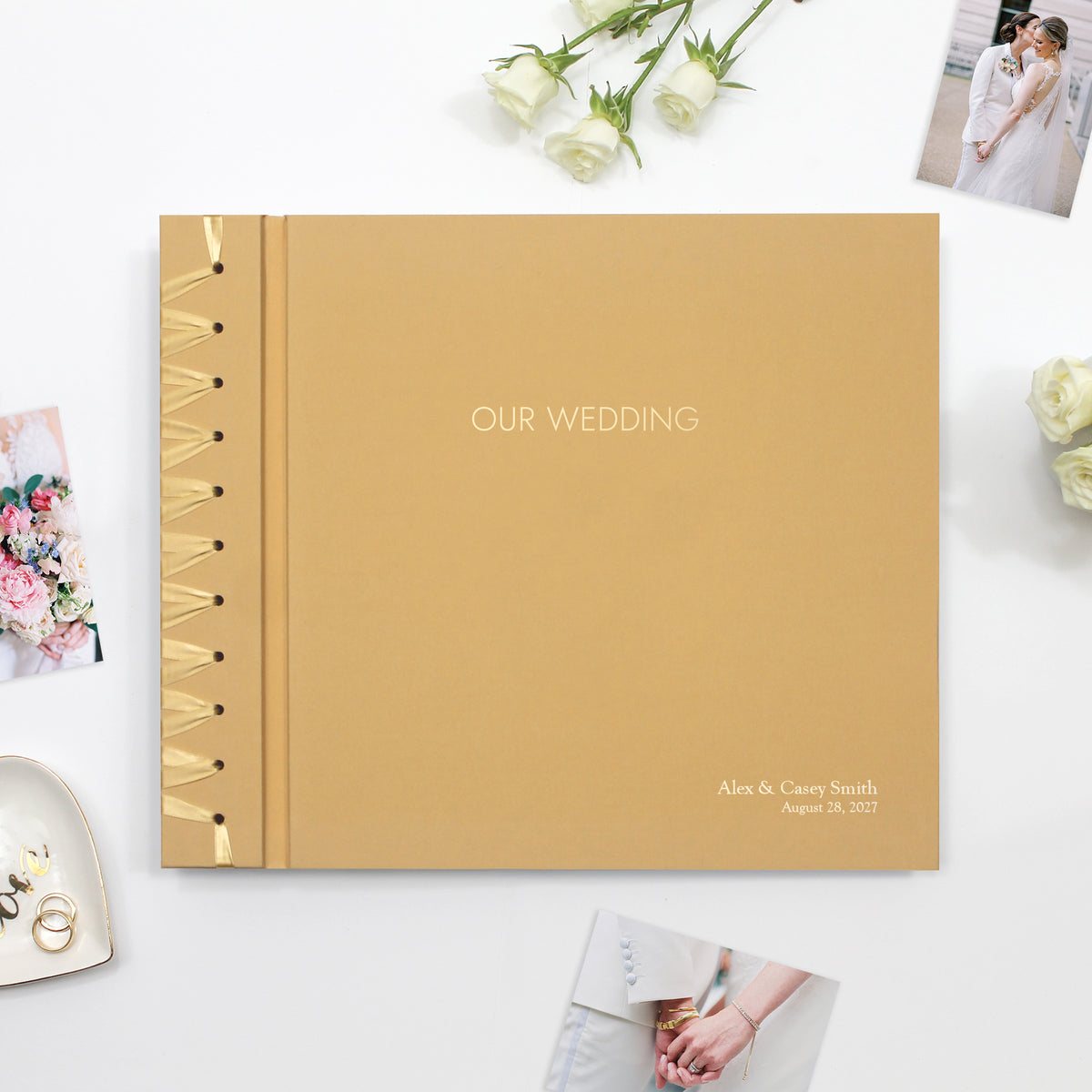Wedding Album 12 x 15 | Buttercup Yellow Cotton