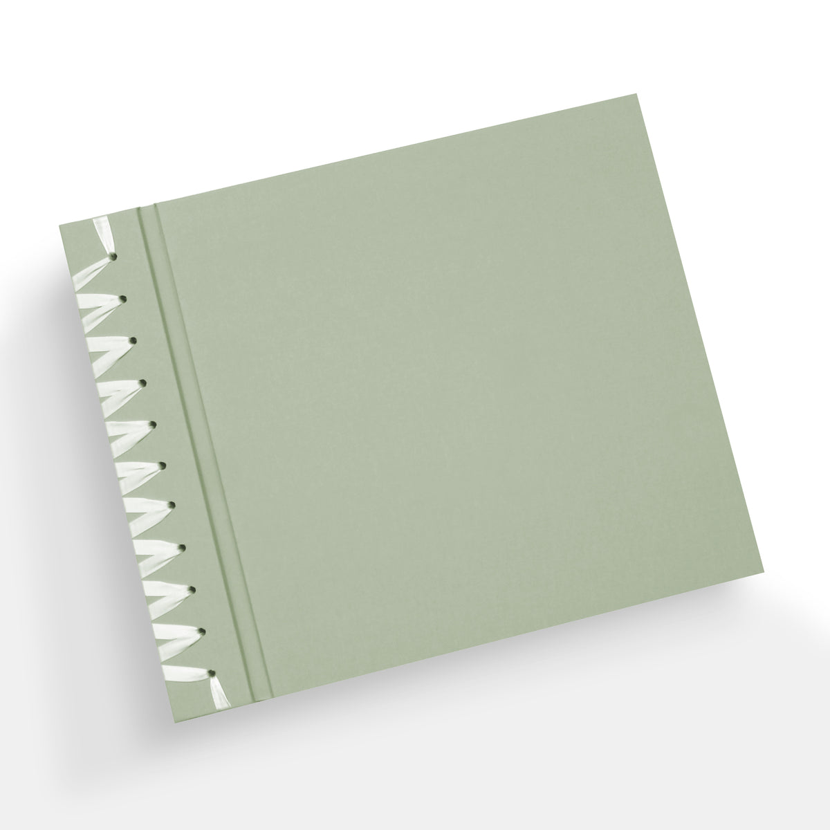 Wedding Album 12 x 15 | Sage Green Cotton