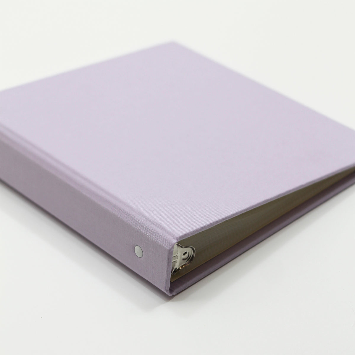 Medium Photo Binder | for 4 x 6 photos | with Lavender Cotton Cover