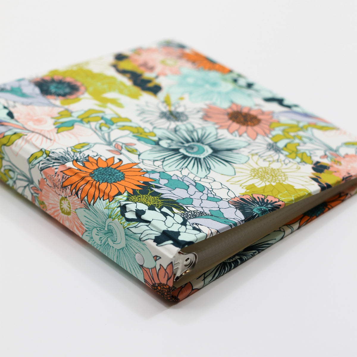 Medium Photo Binder | for 4 x 6 photos | with Retro Floral Cover