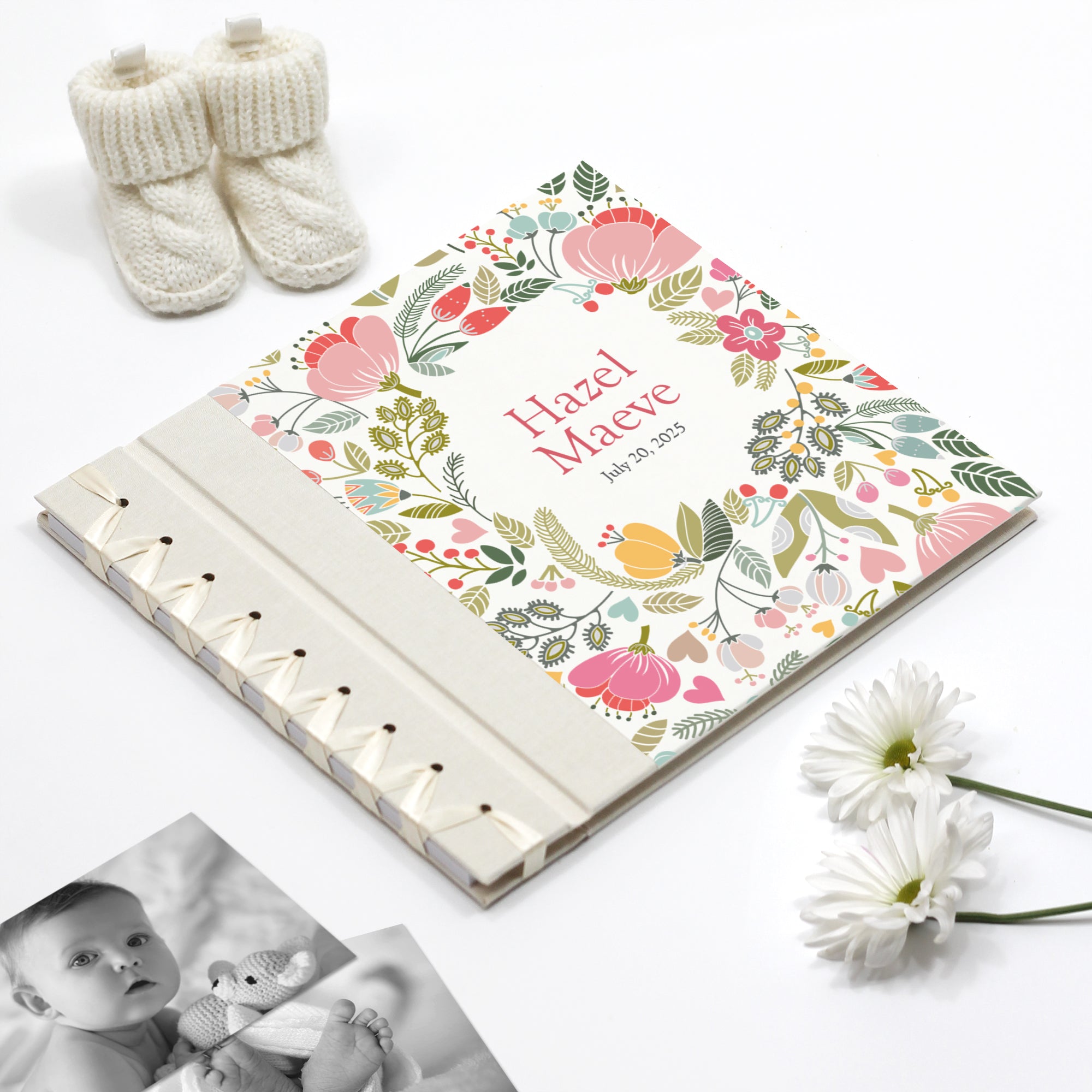 Baby’s First Book | Printed Cover: Baby Garden | Available