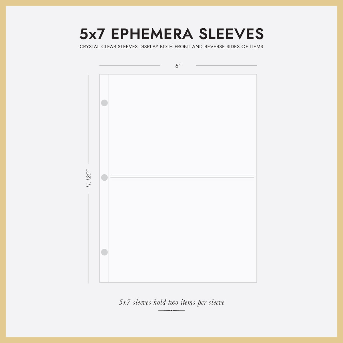 Cards & Keepsakes Binder | Cover: Light Blue Cotton | Available Personalized