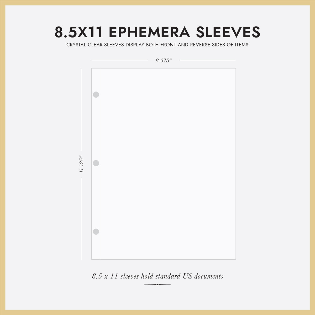 Cards & Keepsakes Binder | Cover: Light Blue Cotton | Available Personalized