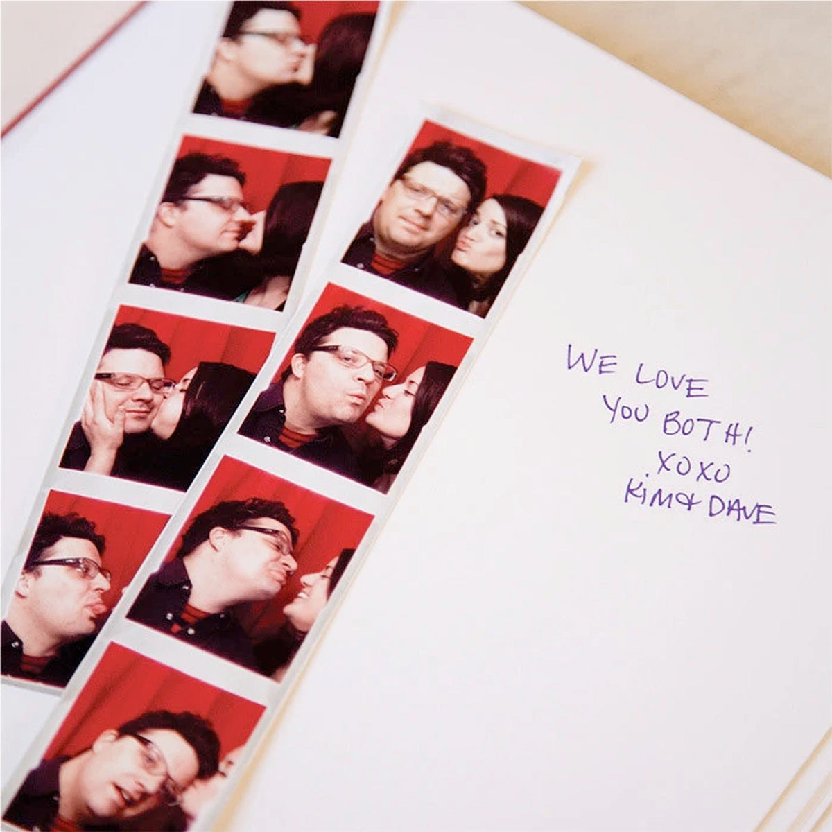 Event Guestbook | Cover: Navy Blue Cotton | Available Personalized