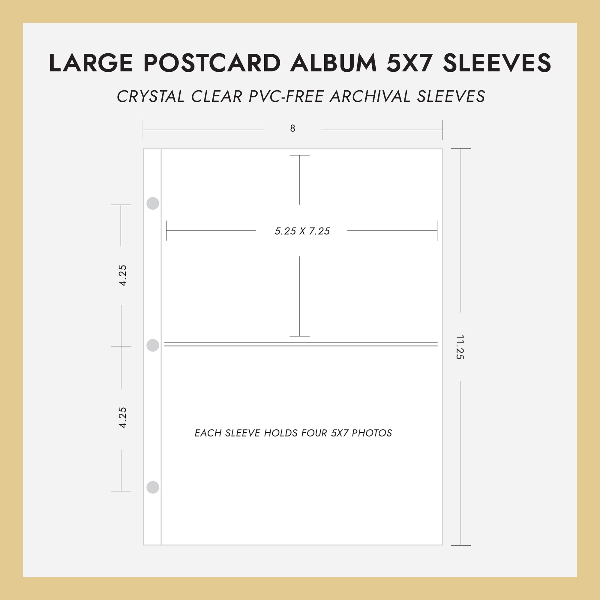 5x7 Card Sleeves 100-Pack BCW 5" X 7" Soft Card Sleeves - For Oversized Cards, Photos, Postcards BCW Sports Trading Card Sleeves & Bags 5x7 Card Sleeves 100-Pack BCW 5" X 7" Soft Card Sleeves - For Oversized Cards, Photos, Postcards BCW Sports Trading Card Sleeves & Bags