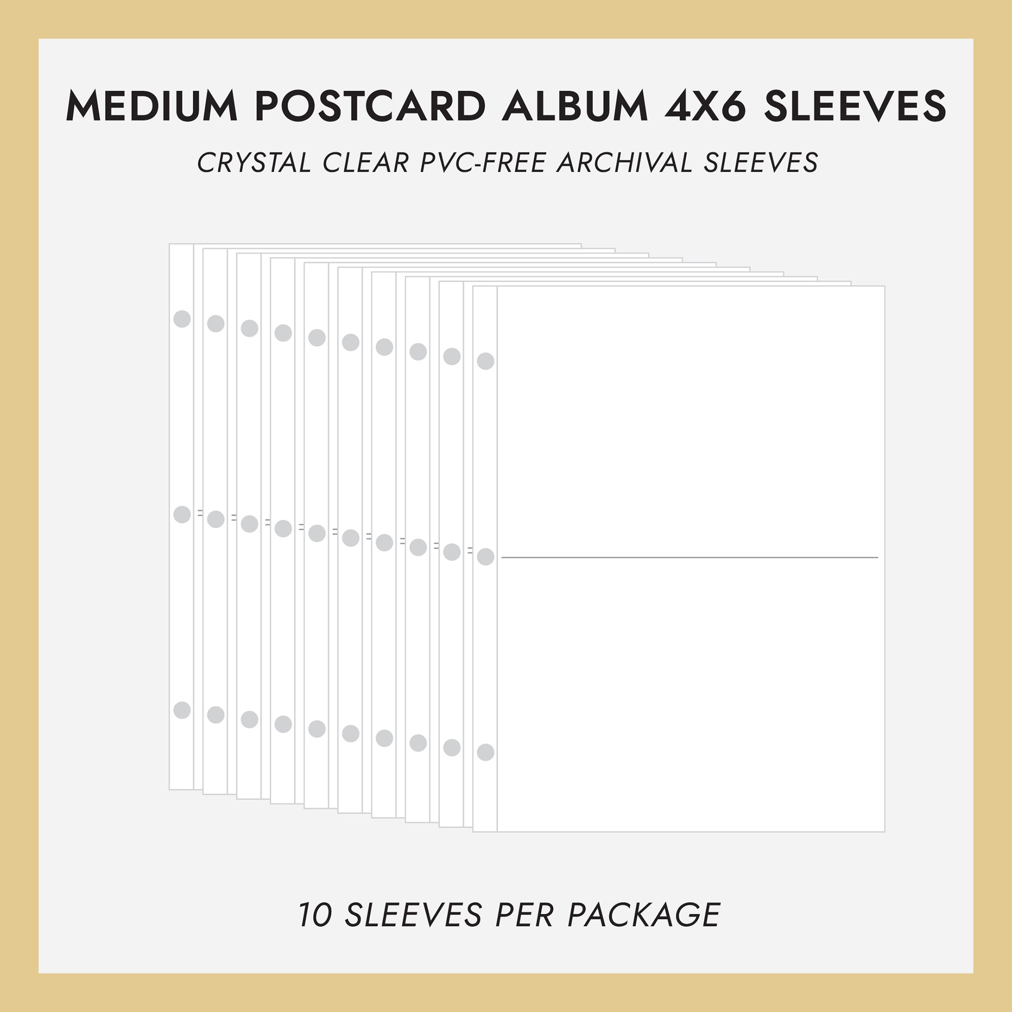 plastic sleeves for 4x6 recipe cards Better Kitchen Products Card Page Protectors, 50 Count, 4 x 6 inch Pockets, 2 Pockets Per Page, (for Medium Size 8.1/2"x 6-7/8" Binders), Recipe Book Pocket Page Refill Sheets. : Office Products 4 x 6 Recipe Card