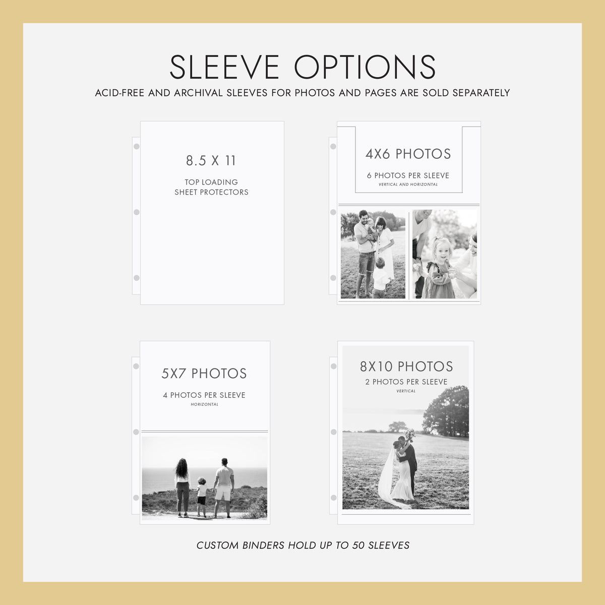 Custom Binder with Navy Blue Cotton Cover