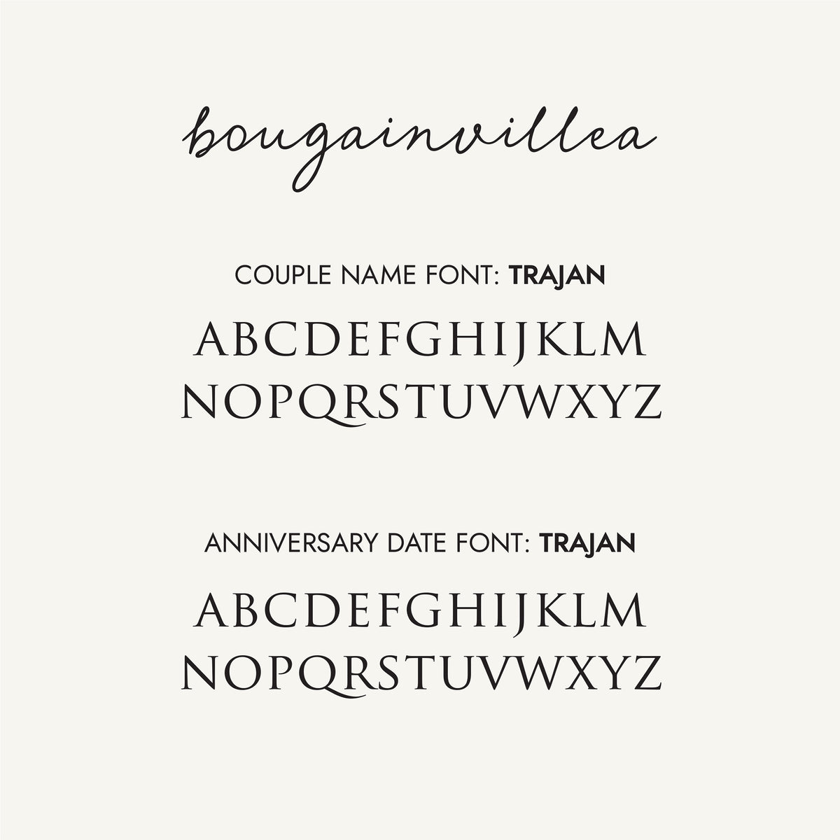 Anniversary Journal | Printed Cover: Bougainvillea | Available Personalized