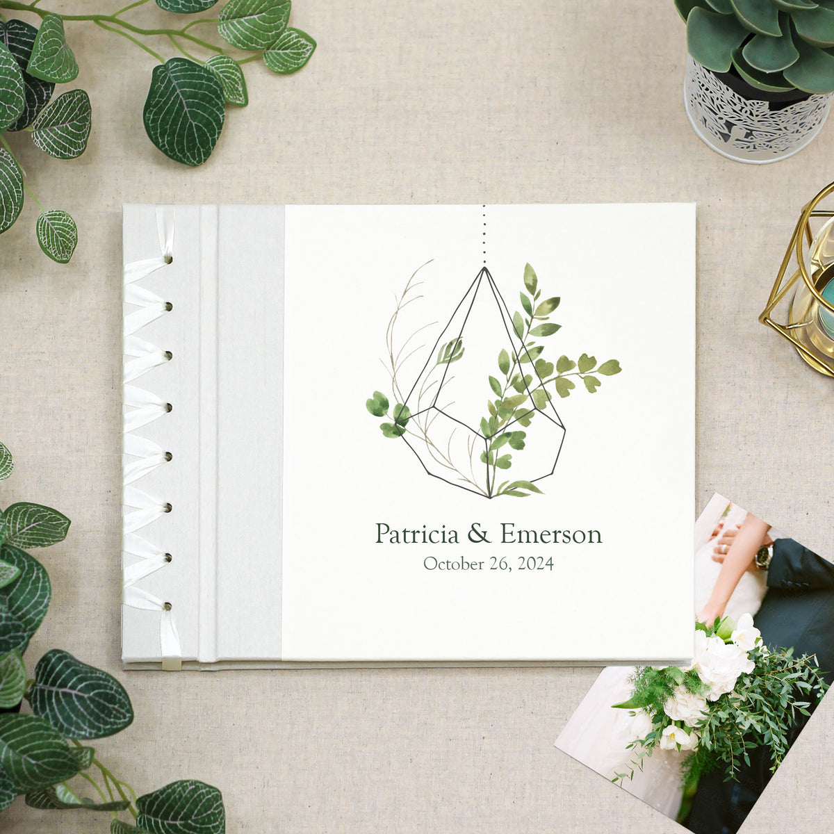 Anniversary Journal | Printed Cover: Terrarium | Available Personalized