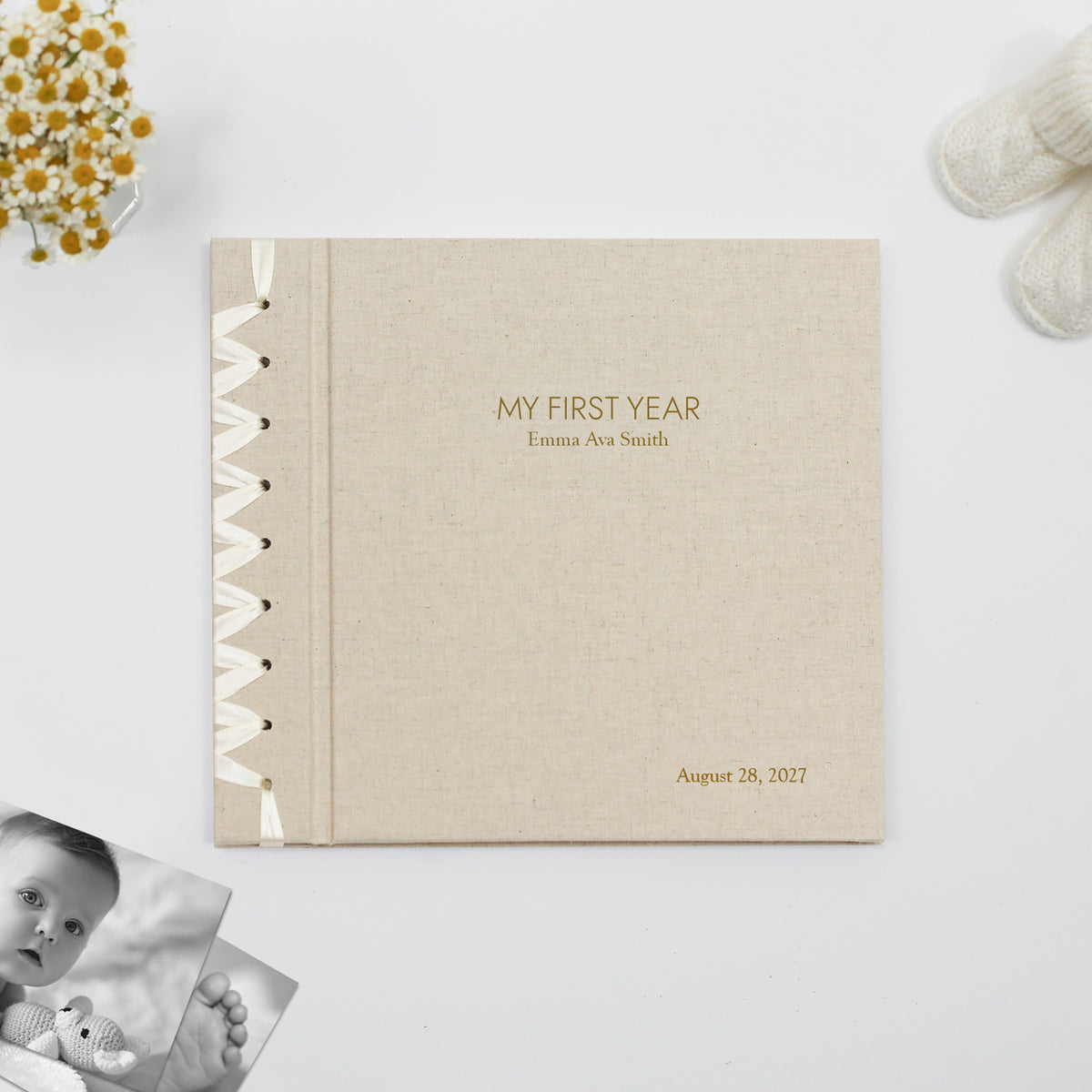 Baby's First Book | Natural Linen