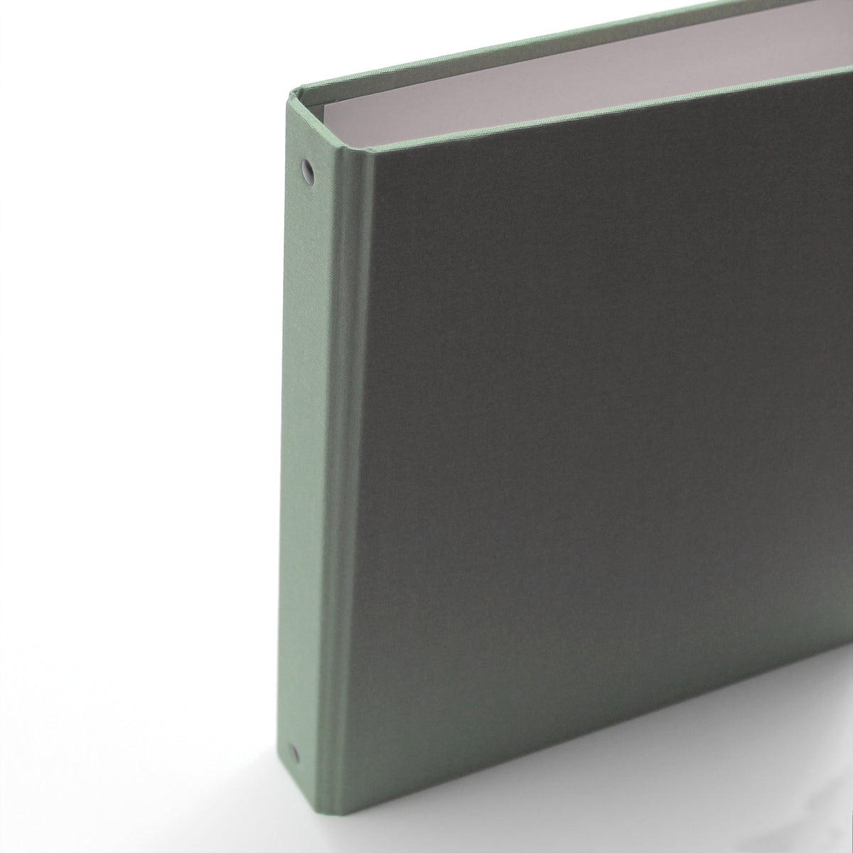 Christmas Card Album | Cover: Jade Green Cotton | Available Personalized