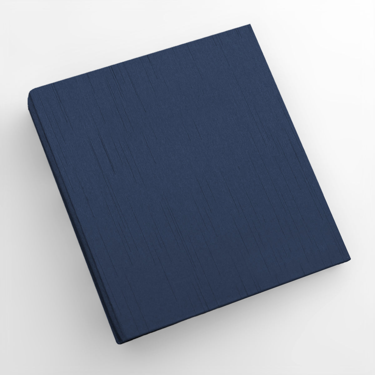 Large Photo Binder for 5x7 photos | Cover: Navy Blue Cotton | Available Personalized