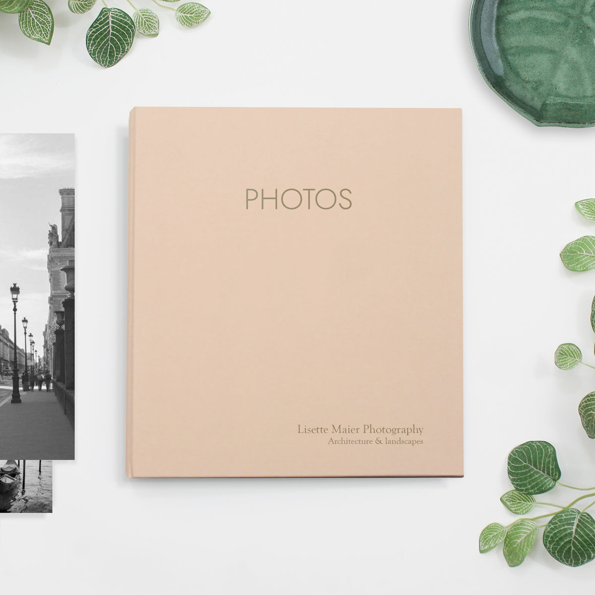 Large Photo Binder For 8x10 Photos | Peachy Pink Cotton