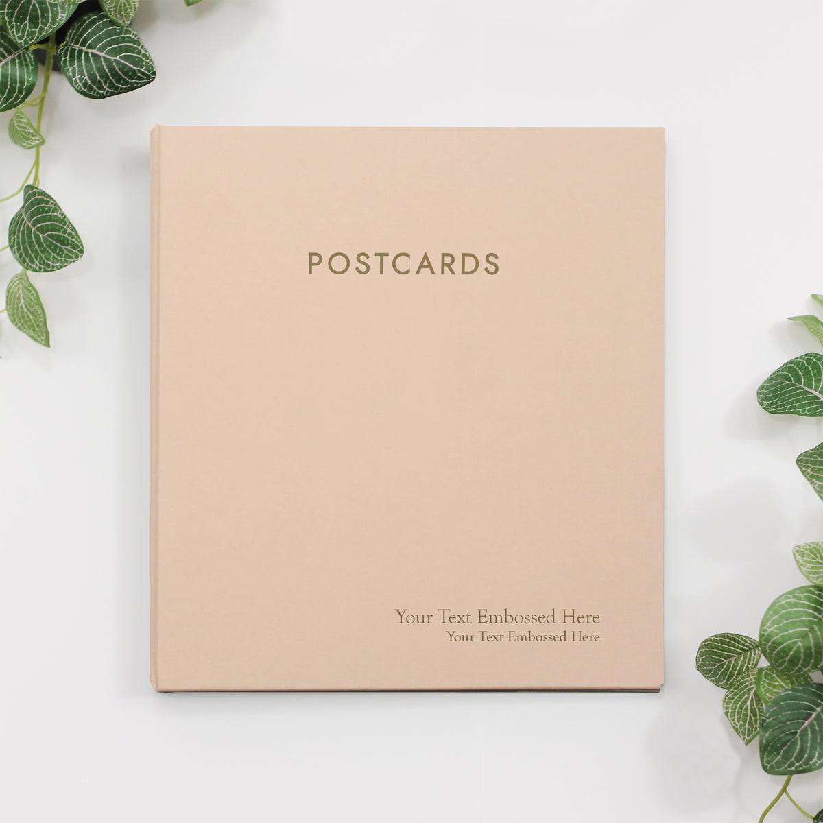 The Large Postcard Album | Peachy Pink Cotton