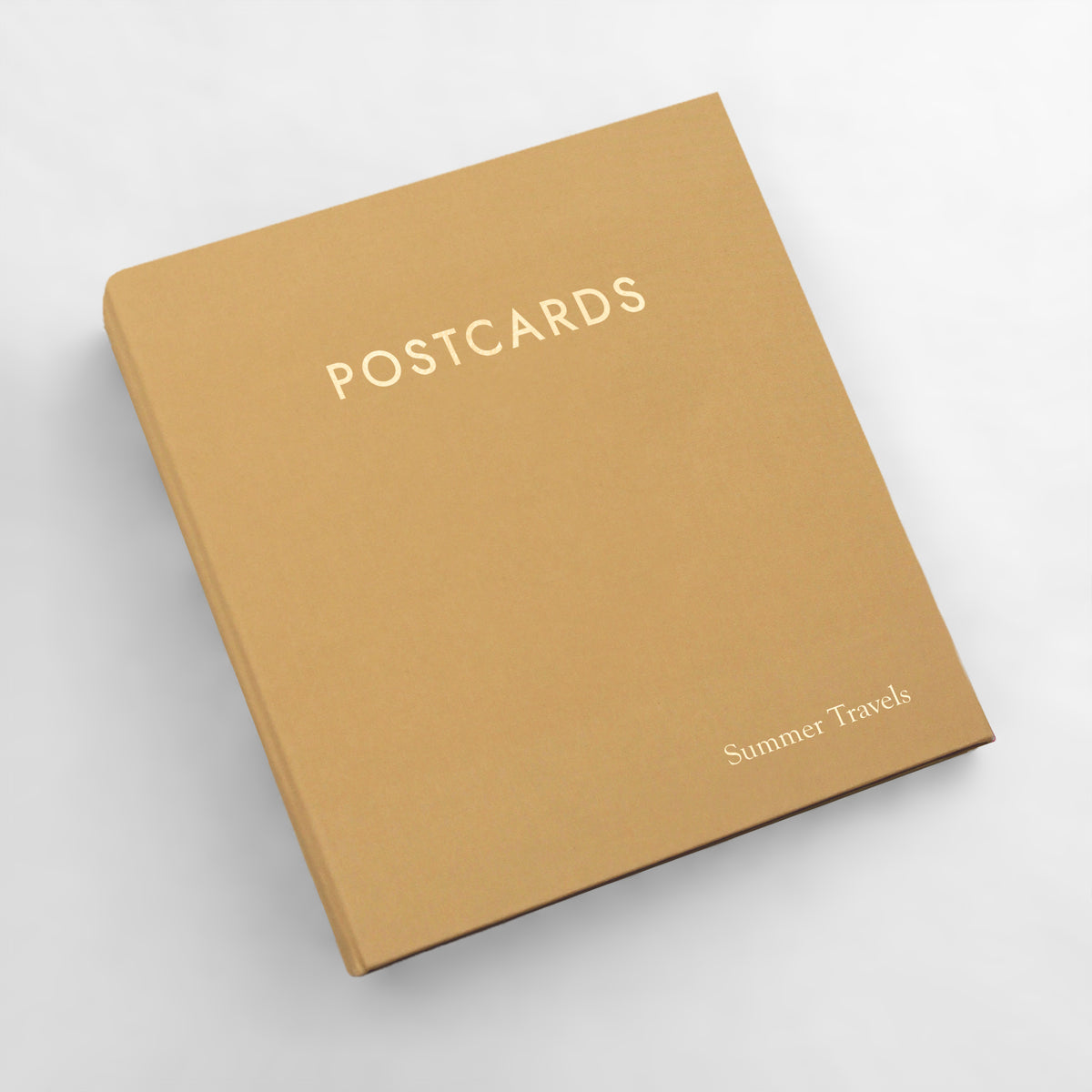 The Medium Postcard Album | Buttercup Yellow Cotton