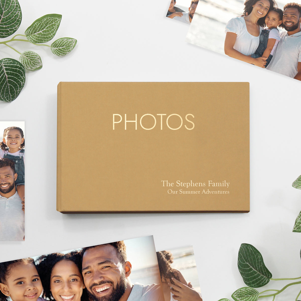 Small Photo Binder for 4x6 Photos | Buttercup Yellow Cotton