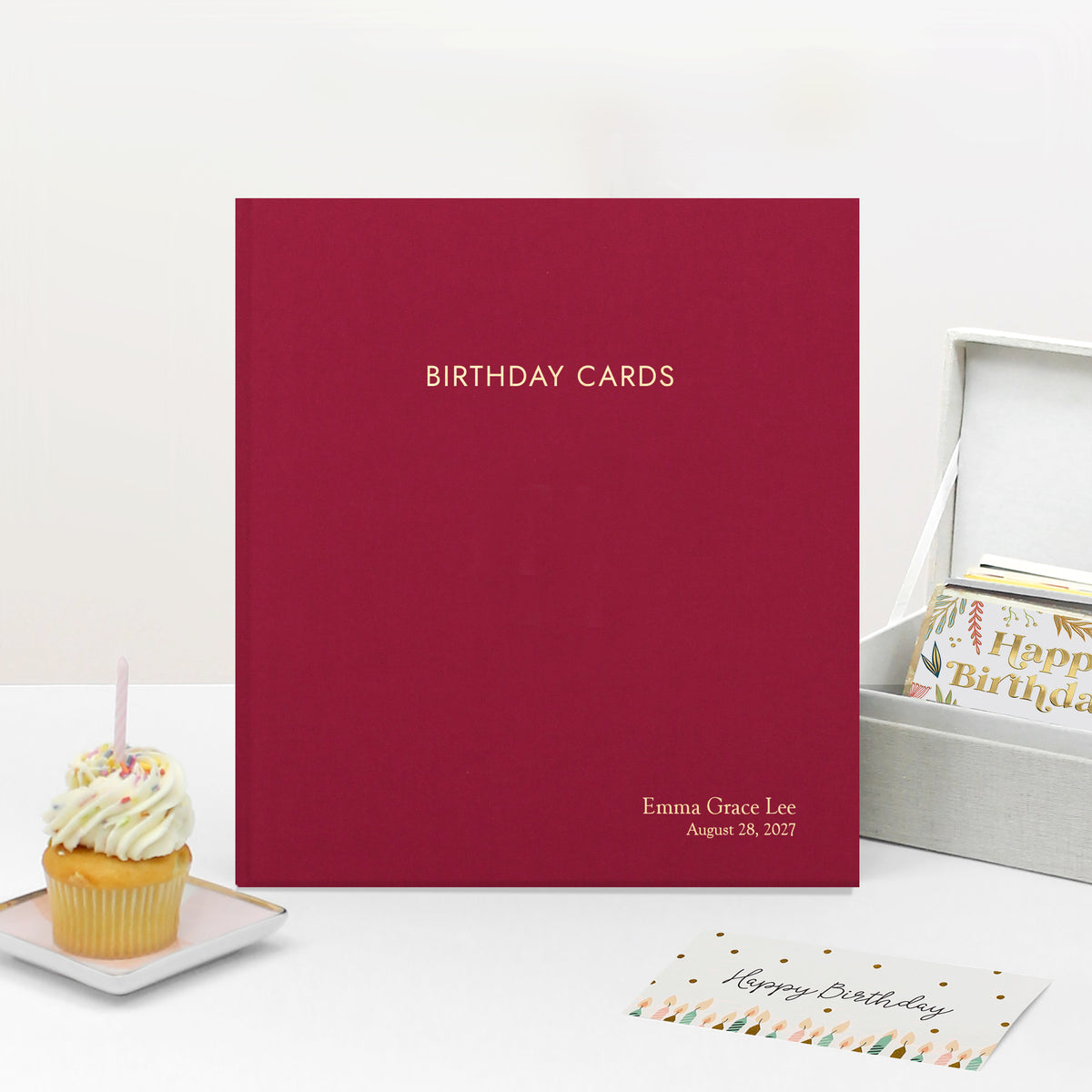 The Birthday Card Binder | Cranberry Cotton