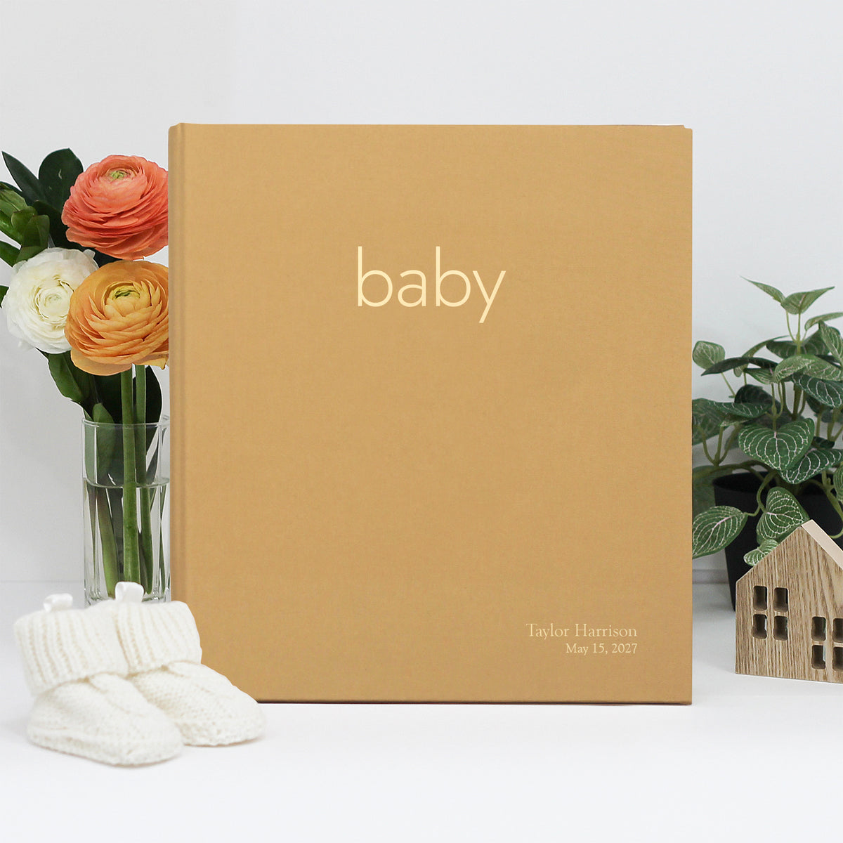 The Baby Memory Binder | Buttercup Yellow Cotton