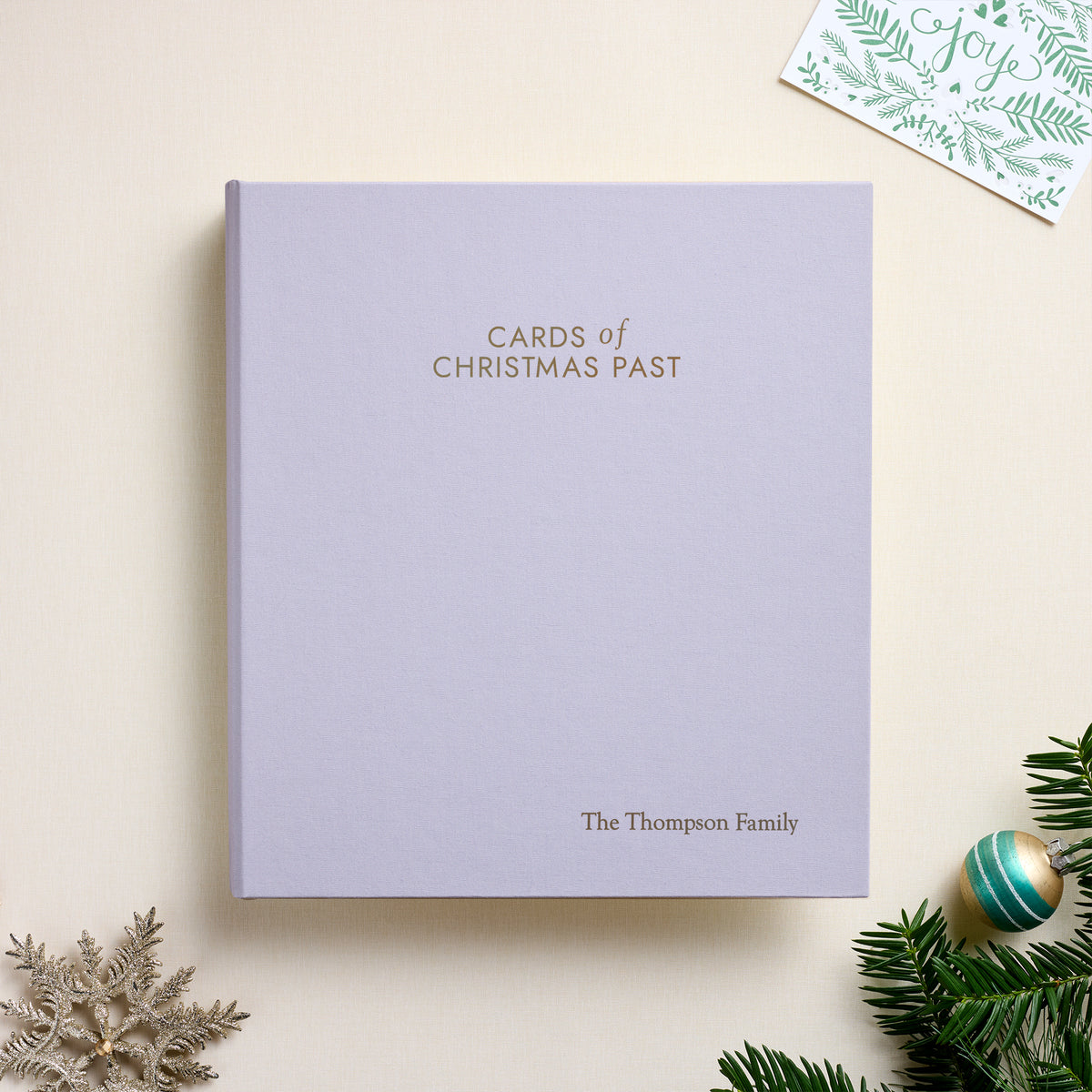 The Cards of Christmas Past Album | Lavender Cotton
