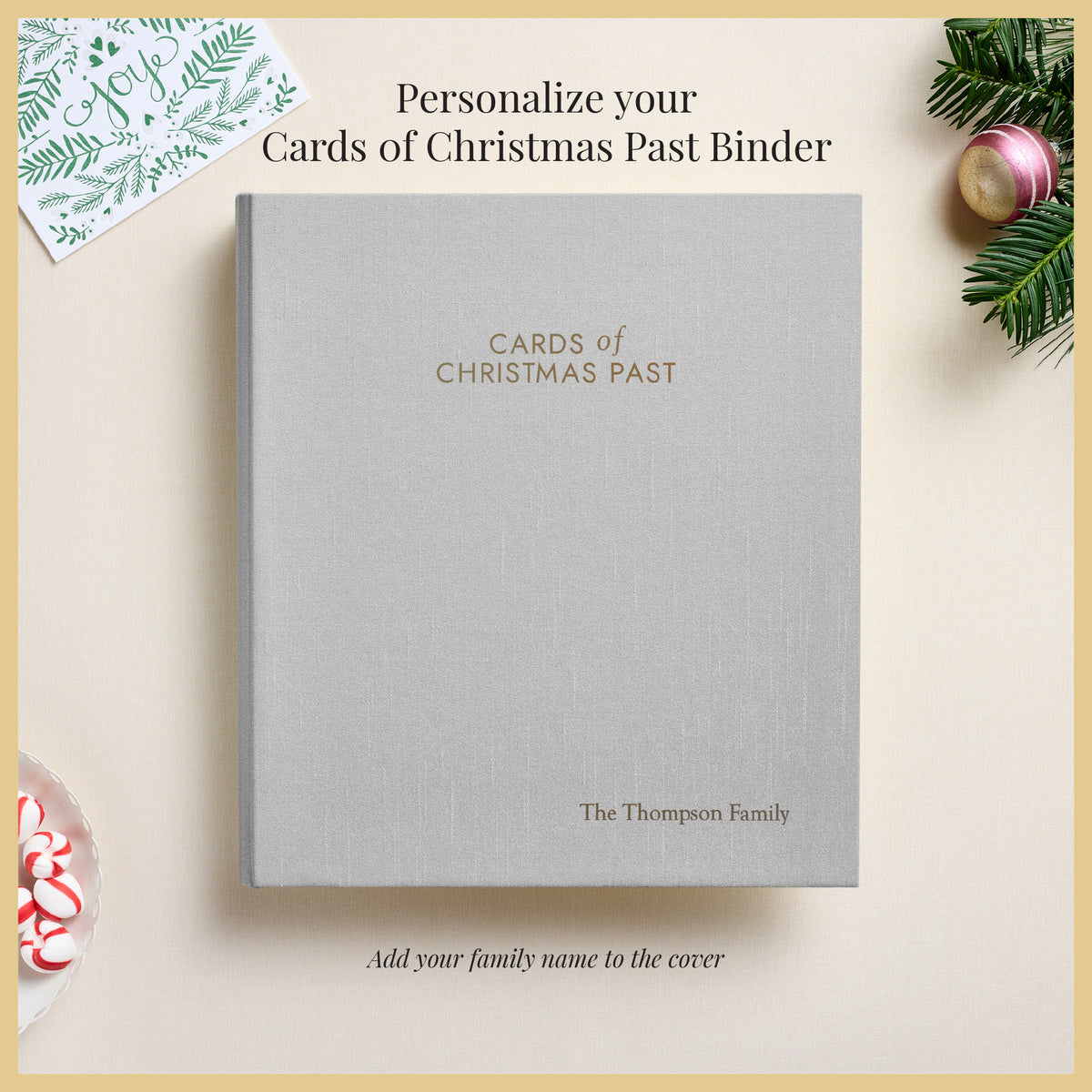 The Cards of Christmas Past Album | Silver Silk