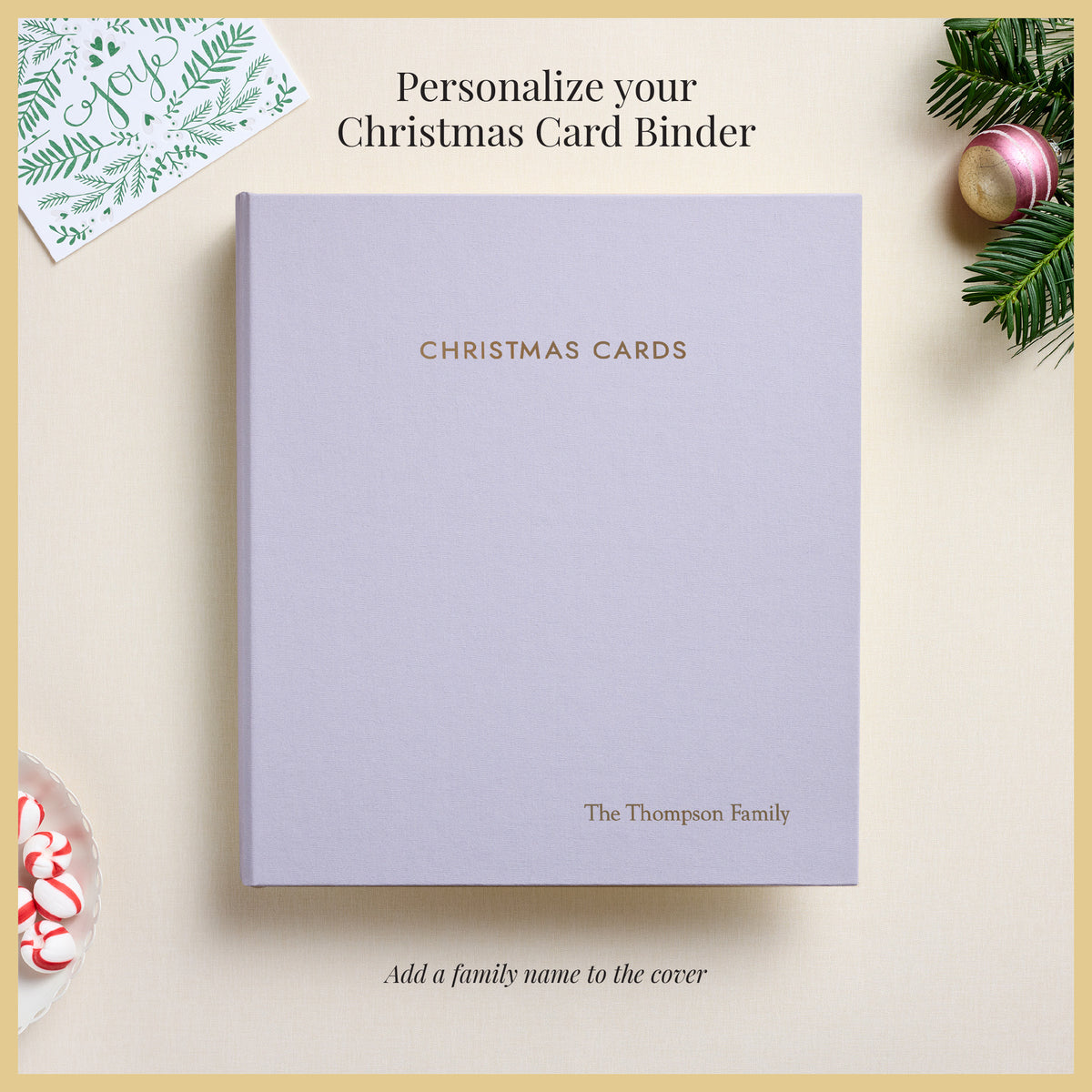 The Christmas Card Album | Lavender Cotton