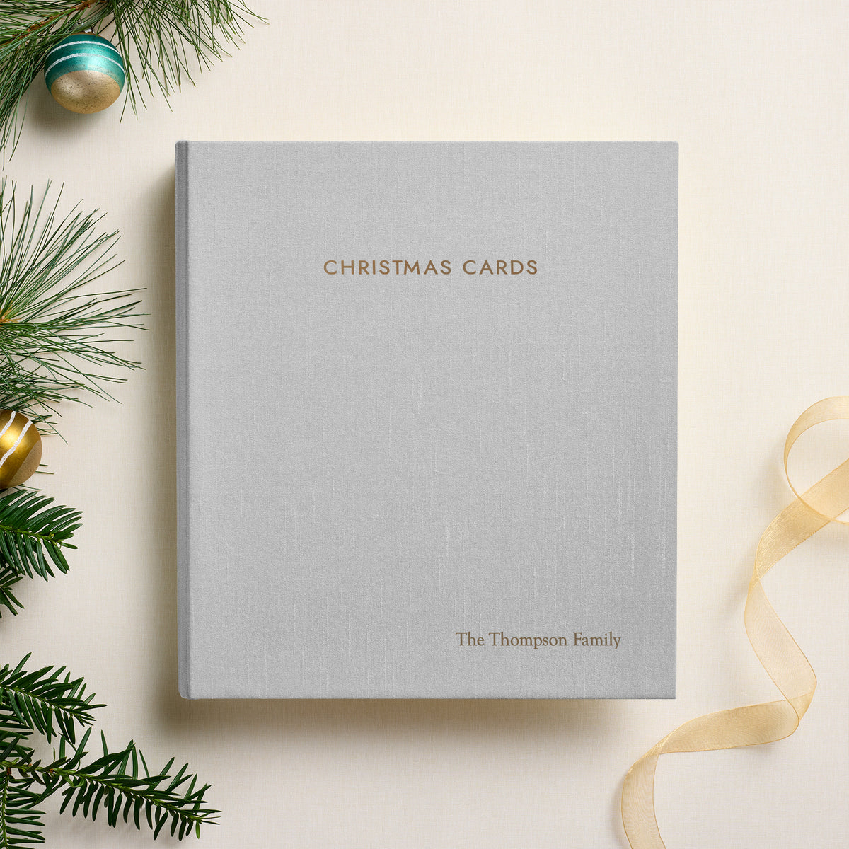 The Christmas Card Album | Silver Silk