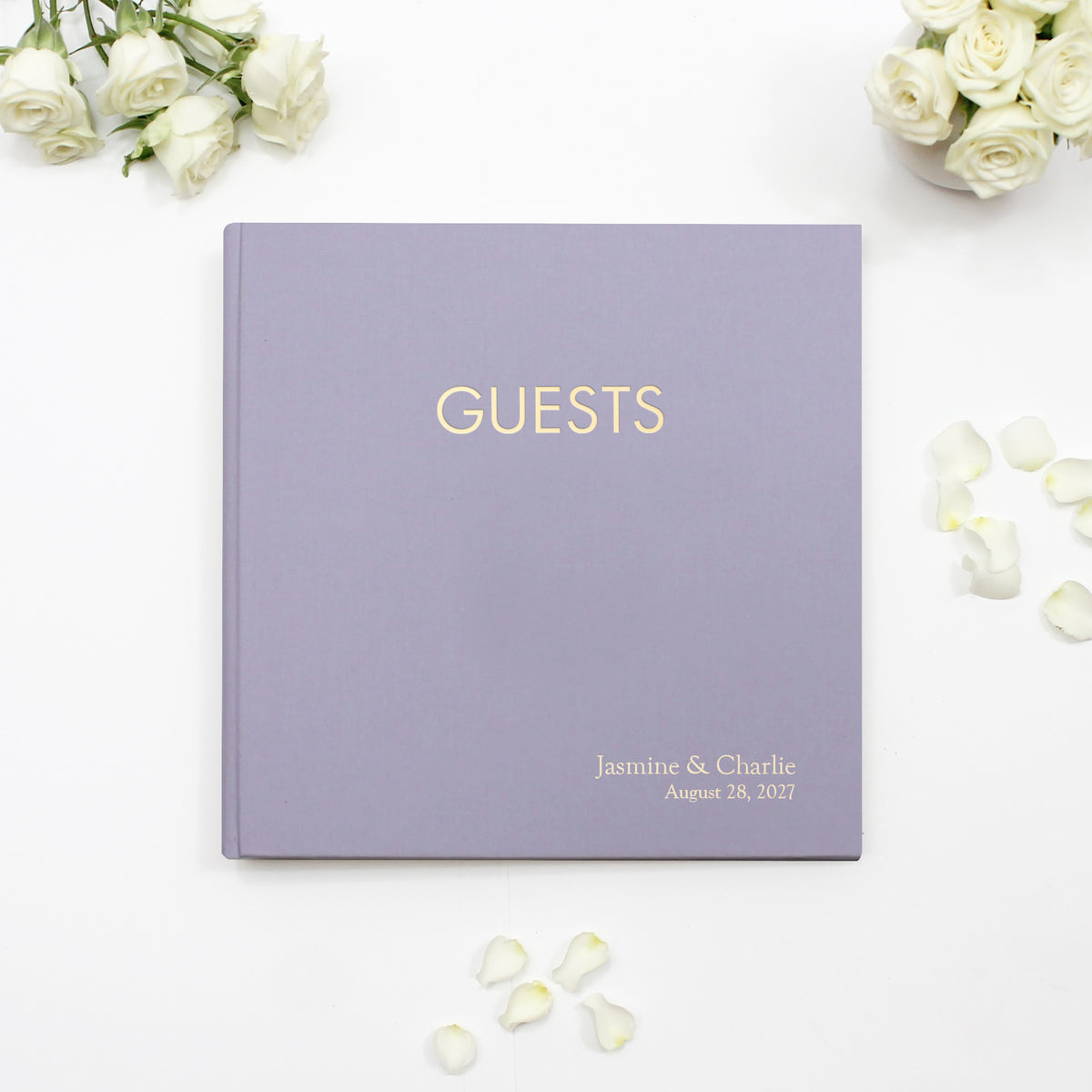 The Event Guestbook | Lavender Cotton