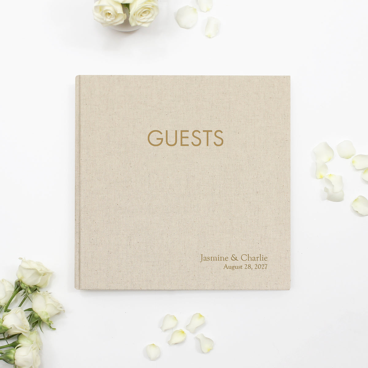 The Event Guestbook | Natural Linen