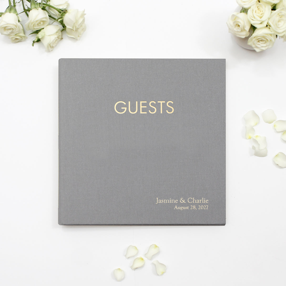 The Event Guestbook | Silver Silk