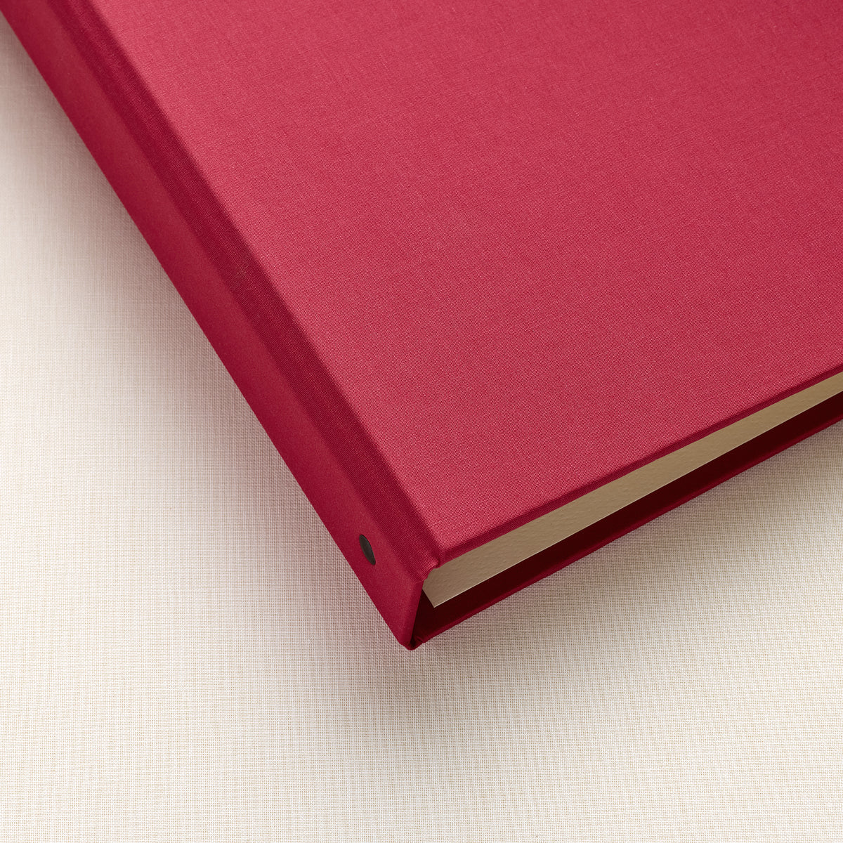 The Family History Album | Cranberry Red Cotton